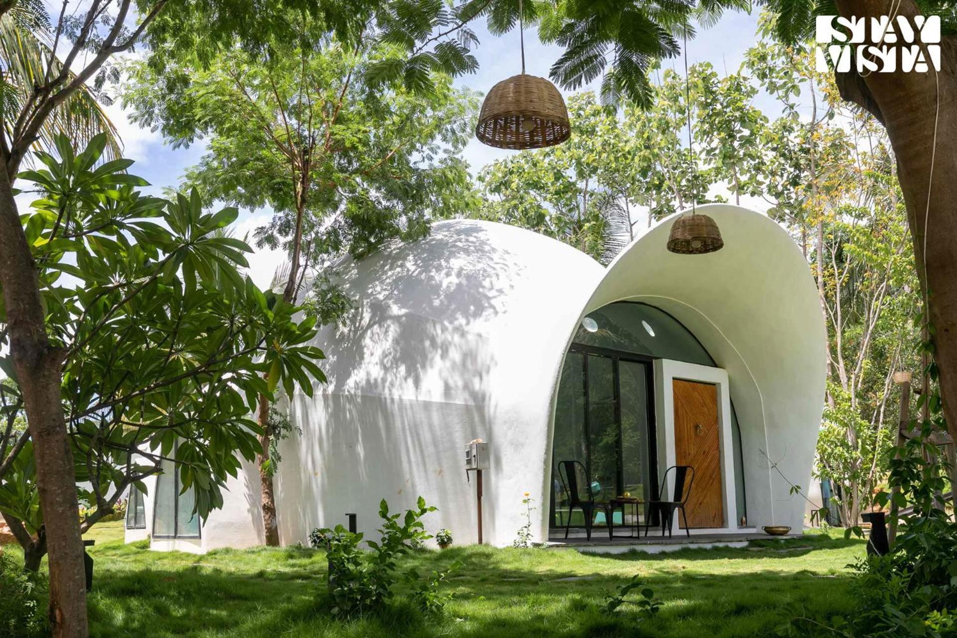 Stayvista At Shwaas Mysore With Private Pool Exterior photo