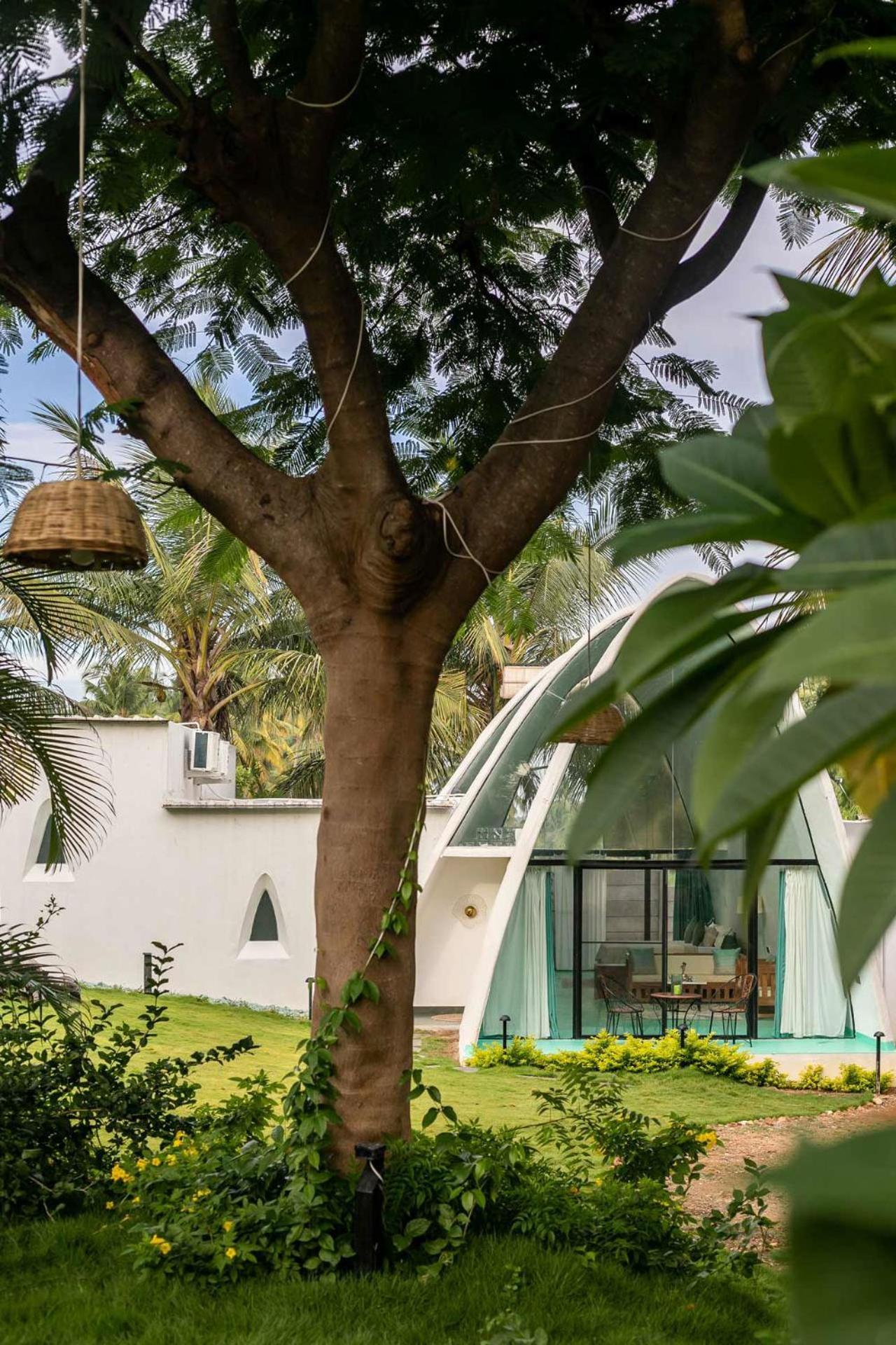 Stayvista At Shwaas Mysore With Private Pool Exterior photo